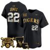 Men’s LSU Tigers 2025 College World Series Champions Gold Vapor Premier Jersey – All Stitched