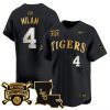 Men’s LSU Tigers 2025 College World Series Champions Gold Vapor Premier Jersey – All Stitched