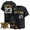 Men’s LSU Tigers 2025 College World Series Champions Gold Vapor Premier Jersey – All Stitched