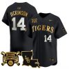 Men’s LSU Tigers 2025 College World Series Champions Gold Vapor Premier Jersey – All Stitched