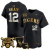 Men’s LSU Tigers 2025 College World Series Champions Gold Vapor Premier Jersey – All Stitched