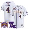 Men’s LSU Tigers 2025 College World Series Champions Vapor Premier Limited Jersey – All Stitched