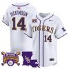 Men’s LSU Tigers 2025 College World Series Champions Vapor Premier Limited Jersey – All Stitched