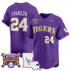 Men’s LSU Tigers 2025 College World Series Champions Vapor Premier Limited Jersey – All Stitched