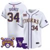 Men’s LSU Tigers 2025 College World Series Champions Vapor Premier Limited Jersey – All Stitched