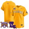 Men’s LSU Tigers 2025 College World Series Champions Vapor Premier Limited Jersey – All Stitched