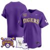 Men’s LSU Tigers 2025 College World Series Champions Vapor Premier Limited Jersey – All Stitched