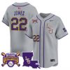 Men’s LSU Tigers 2025 College World Series Champions Vapor Premier Limited Jersey – All Stitched
