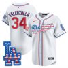 Men’s Los Angeles Dodgers 2025 Fourth of July Vapor Premier Limited Jersey – All Stitched