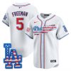 Men’s Los Angeles Dodgers 2025 Fourth of July Vapor Premier Limited Jersey – All Stitched