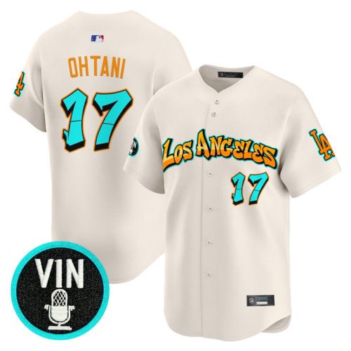 Men’s Los Angeles Dodgers ‘Graffiti Street Style Edition’ Vapor Premier Jersey – All Stitched