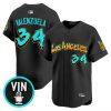 Men’s Los Angeles Dodgers ‘Graffiti Street Style Edition’ Vapor Premier Jersey – All Stitched