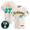 Men’s Los Angeles Dodgers ‘Graffiti Street Style Edition’ Vapor Premier Jersey – All Stitched