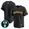 Men’s Los Angeles Dodgers ‘Graffiti Street Style Edition’ Vapor Premier Jersey – All Stitched