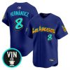 Men’s Los Angeles Dodgers ‘Graffiti Street Style Edition’ Vapor Premier Jersey – All Stitched