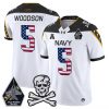 Men’s Navy Midshipmen 2025 Independence Day Vapor Limited Jersey – All Stitched