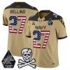 Men’s Navy Midshipmen 2025 Independence Day Vapor Limited Jersey – All Stitched