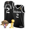 Men’s Oklahoma City Thunder 2025 Champions ‘Gothic Storm Edition’ Swingman Jersey – All Stitched