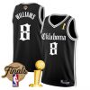 Men’s Oklahoma City Thunder 2025 Champions ‘Gothic Storm Edition’ Swingman Jersey – All Stitched
