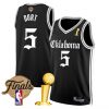 Men’s Oklahoma City Thunder 2025 Champions ‘Gothic Storm Edition’ Swingman Jersey – All Stitched