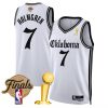 Men’s Oklahoma City Thunder 2025 Champions ‘Gothic Storm Edition’ Swingman Jersey – All Stitched