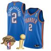 Men’s Oklahoma City Thunder 2025 Champions Swingman Jersey – All Stitched