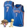 Men’s Oklahoma City Thunder 2025 Champions Swingman Jersey – All Stitched