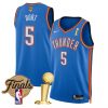 Men’s Oklahoma City Thunder 2025 Champions Swingman Jersey – All Stitched