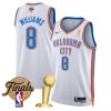 Men’s Oklahoma City Thunder 2025 Champions Swingman Jersey – All Stitched