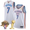 Men’s Oklahoma City Thunder 2025 Champions Swingman Jersey – All Stitched
