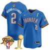 Men’s Oklahoma City Thunder 2025 Champions Vapor Baseball Jersey – All Stitched