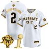 Men’s Oklahoma City Thunder 2025 Champions Vapor Baseball Jersey – All Stitched