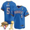 Men’s Oklahoma City Thunder 2025 Champions Vapor Baseball Jersey – All Stitched