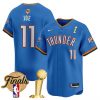 Men’s Oklahoma City Thunder 2025 Champions Vapor Baseball Jersey – All Stitched