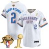 Men’s Oklahoma City Thunder 2025 Champions Vapor Baseball Jersey – All Stitched