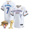 Men’s Oklahoma City Thunder 2025 Champions Vapor Baseball Jersey – All Stitched