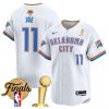 Men’s Oklahoma City Thunder 2025 Champions Vapor Baseball Jersey – All Stitched