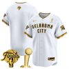 Men’s Oklahoma City Thunder 2025 Champions Vapor Baseball Jersey – All Stitched