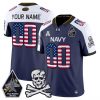 Navy Midshipmen 2025 Independence Day Vapor Limited Custom Jersey – All Stitched