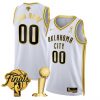 Oklahoma City Thunder 2025 Champions Swingman Custom Jersey – All Stitched