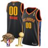 Oklahoma City Thunder 2025 Champions Swingman Custom Jersey – All Stitched