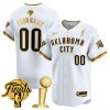 Oklahoma City Thunder 2025 Champions Vapor Baseball Custom Jersey – All Stitched