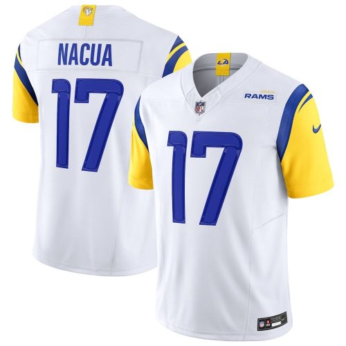 Puka Nacua Los Angeles Rams Nike Vapor F.U.S.E. Limited Jersey – White
