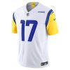 Puka Nacua Los Angeles Rams Nike Vapor F.U.S.E. Limited Jersey – White