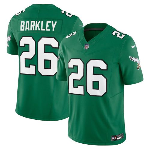 Saquon Barkley Philadelphia Eagles Nike Alternate Vapor F.U.S.E. Limited Jersey – Kelly Green