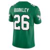Saquon Barkley Philadelphia Eagles Nike Alternate Vapor F.U.S.E. Limited Jersey – Kelly Green