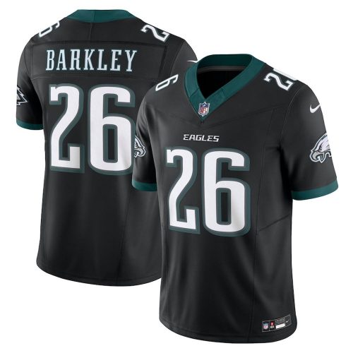 Saquon Barkley Philadelphia Eagles Nike Vapor F.U.S.E. Limited Jersey – Black