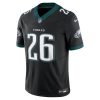 Saquon Barkley Philadelphia Eagles Nike Vapor F.U.S.E. Limited Jersey – Black