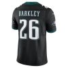 Saquon Barkley Philadelphia Eagles Nike Vapor F.U.S.E. Limited Jersey – Black