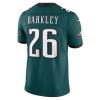 Saquon Barkley Philadelphia Eagles Nike Vapor F.U.S.E. Limited Jersey – Midnight Green